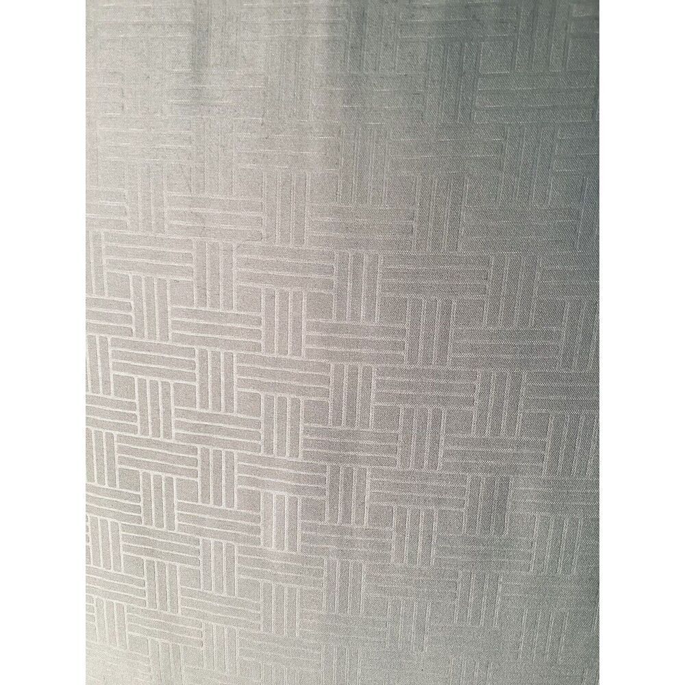 Sleepy’s Classic Gray Duvet Cover Basketweave White Home Collection Full Queen - Picture 2 of 3